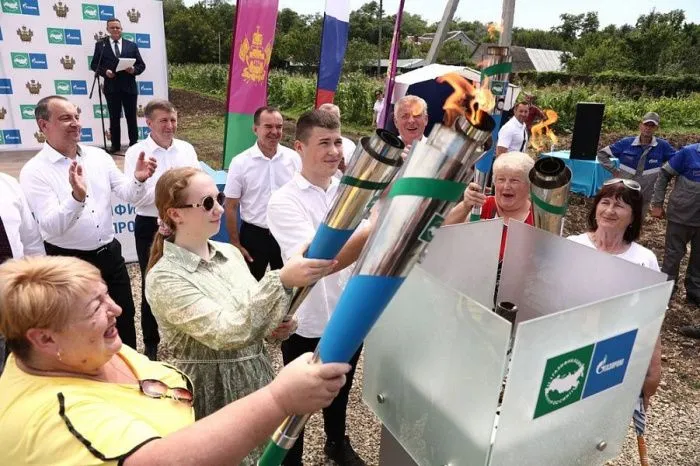 Новый газопровод запущен в Кореновском районе Краснодарского края