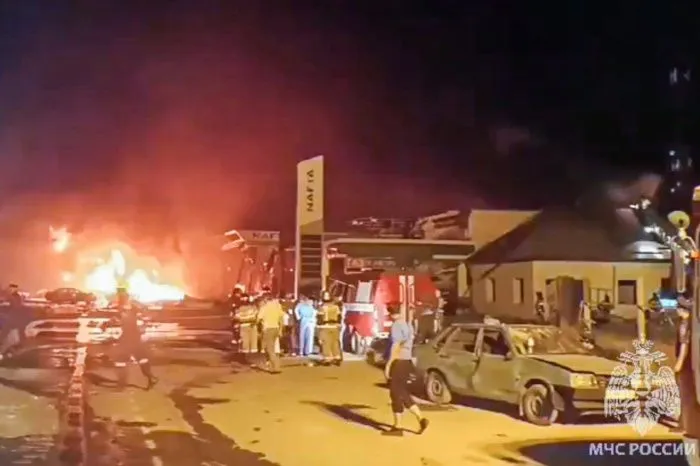 В Дагестане произошел взрыв на заправке в Махачкале | Эксперт ЮГ