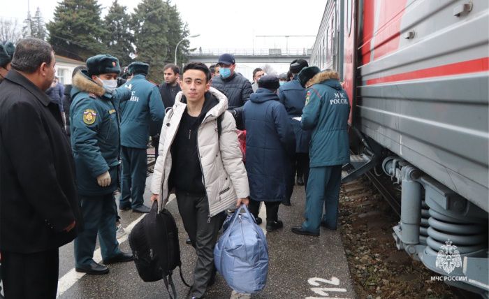 Группа палестинских беженцев прибыла в Кабардино-Балкарию Группа палестинских беженцев прибыла в Кабардино-Балкарию